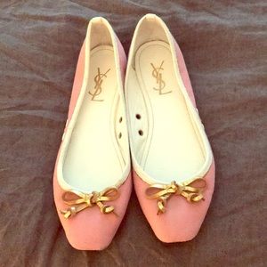 NEW PRICE Yves Saint Laurent valley flats